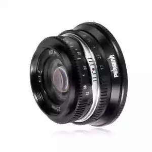 Lente principal Pergear 25 mm f/1,7 para montaje Fujifilm X - Vendedor del Reino Unido - ¡Nueva! - Imagen 1 de 7