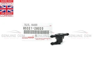Genuine Toyota Lexus Windscreen Washer Hose Valve Fits Many Models 85321-28020 - Picture 1 of 5