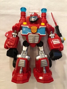 Playskool Heroes Transformers Rescue Bot Heatwave Fire Bot - Picture 1 of 5