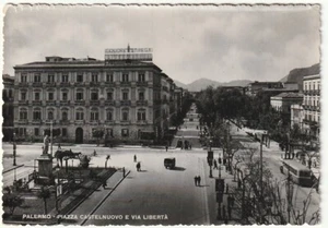 PALERMO - PIAZZA CASTELNUOVO E VIA LIBERTA' -95862- - Imagen 1 de 1