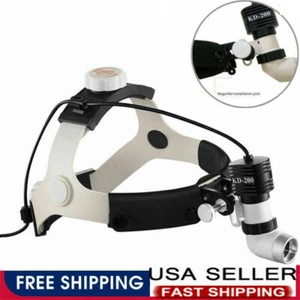 Lupa Binocular Aumento Dental Lupa Cirugía Lupa Quirúrgica con Luz LED de 5W - Imagen 1 de 5