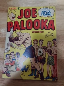 Joe Palooka Monthly #34 (1949) 2.0 G  /Harvey  Comics! - Picture 1 of 5