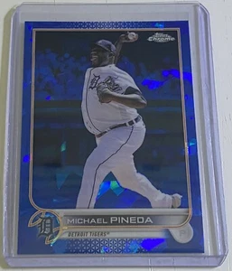 Michael Pineda 2022 Topps Chrome Update Sapphire #US284 Detroit Tigers - Picture 1 of 1