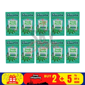 Caja de 10 perlas frescas Ricola 25G envío gratuito a todo el mundo - Imagen 1 de 8