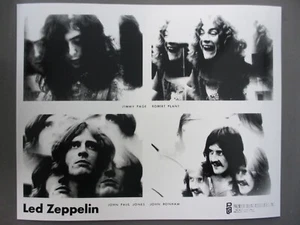 Led Zeppelin black & white 8 X 10 glossy promo photo Composite Shot ! - Picture 1 of 1