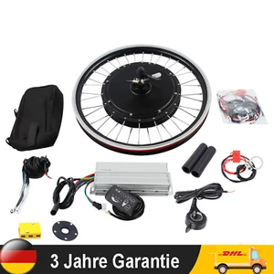 20" Zoll E-Bike Vorderrad 48V 1000 W Elektrischer Fahrrad Nabenmotor Umbausatz - Bild 1 von 10