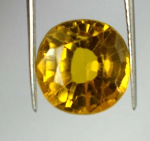 11.85 Ct Padparadscha Orange Sapphire Cushion Natural Gemstone Certified C3878 - Bild 1 von 9