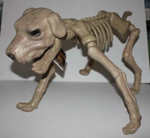 30" Giant Skeleton Dog, Halloween, Graveyard, Haunted House, Reusable Decor - Picture 1 of 12