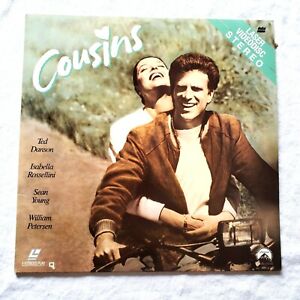 Cousins Extended Play Stereo  Laserdisc  1989 Ted Danson Isabella Rosselini EUC