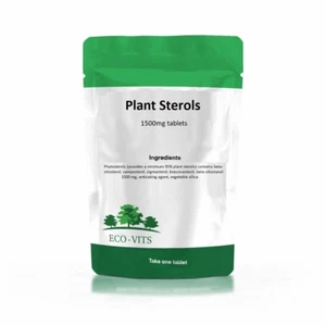 Pflanzensterine 1500mg Tabletten - Unterstützt Cholesterin & Herzgesundheit Unterstützung - Bild 1 von 2