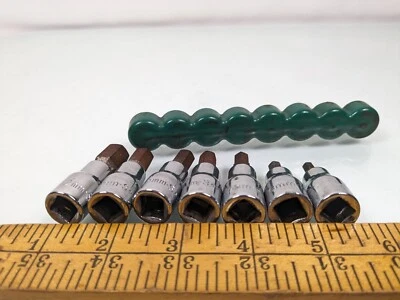 SK Hand Tools 41409 3/8" Dr. 5mm-12mm Metric Hex S2 Steel Bit Socket - Image 1 of 4