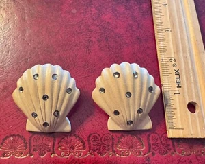 Designer Rebecca de Ravenel Clip Earrings - Picture 1 of 2