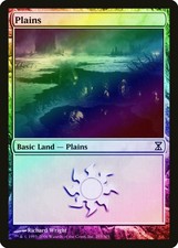 Plains (285) FOIL Time Spiral PLD Basic Land MAGIC GATHERING CARD ABUGames