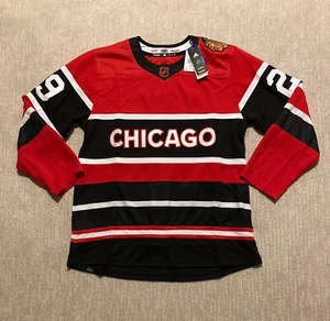 Sz 52/L - Adidas NHL Chicago Blackhawks Reverse Retro Fleury #29 Hockey Jersey - Picture 1 of 4