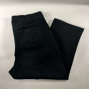 Jeans Lee Style Up Capri nero denim donna taglia 16M - Foto 1 di 6