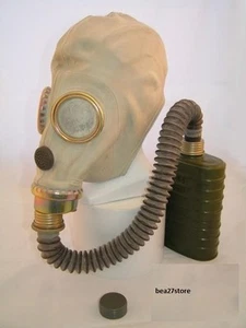 MÁSCARA GAS SHM-41/MUA CON FILTRO CÁMARA DE VOZ Y TUBO EXCELENTE ESTADO - Imagen 1 de 5