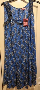 wow less than 1/2 RRP BNWT Browns summer dress size 12, stunning cobalt blue - Picture 1 of 7