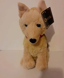 Goffa German Shepard Dog Plush  12" Tan Stuffed Animal Limited Edition Preowned  - Picture 1 of 5
