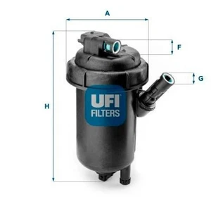 UFI 55.120.00 Kraftstofffilter Kraftstofffilter für OPEL VECTRA C DC (Z02) - Bild 1 von 12