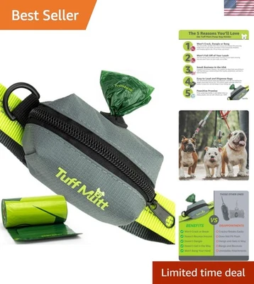 Dog Poop Bag Holder for Leash, Lightweight Dispenser for Pet Waste Bags, Easy... - Image 1 of 4