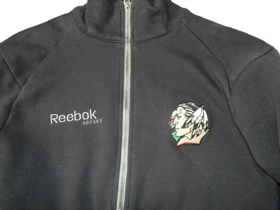 UND NORTH DAKOTA HOCKEY Fighting Sioux Negro Cremallera Completa Sudadera Adulto PEQUEÑA Foto 1 de 4