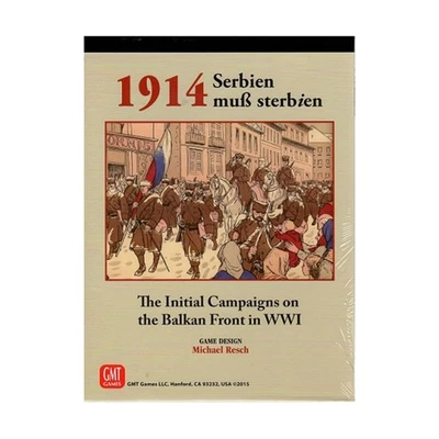 GMT Wargame 1914 - La Serbie Doit Mourir (Serbia Must Die) Boîte EX/NM - Photo 1/2