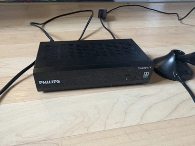 Philips DTR3502B DVB-T2 Full HD Digitaler Receiver ohne Fernbedienung Mit Antenn - Bild 1 von 3