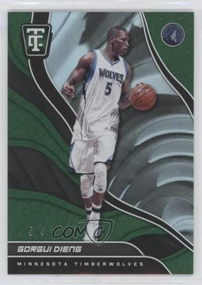 2017-18 Panini Totally Certified Green /5 Gorgui Dieng #17 - Image 1 of 2