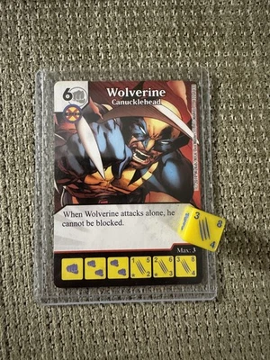 Dice Masters Avengers vs X-Men - Росомаха Супер Редкая Canucklehead С Штампом - Изображение 1 из 2