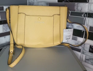 Liz Claiborne Crossbody Yellow Women's small Purse Bag NWT - Picture 1 of 23