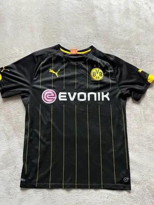 Borussia Dortmund - Puma 2014/15 Auswärtstrikot BVB Fußball Jersey Football Kit - Bild 1 von 4