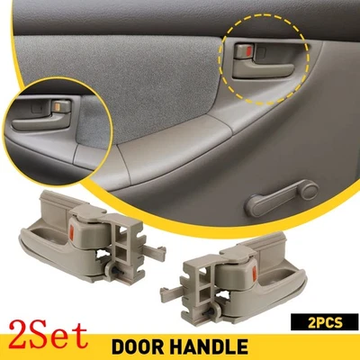 Fits Toyota 2003-2008 Corolla Inside Interior Door Handle Right Left Front Rear Foto 1 de 4