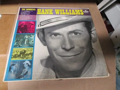 THE IMMORTAL HANK WILLIAMS SR  VINYL LP RECORD ALBUM MGM E3605 H12 HW Foto 1 de 4
