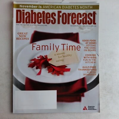Diabetes Forecast The Healthy Living Magazine December 2010 November Is American - Image 1 of 3