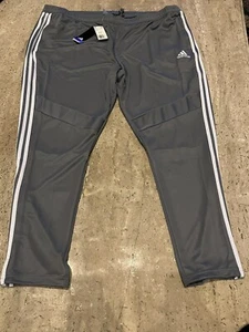 Adidas Men's Tiro 19 Tapered Pants Size 4XLT Grey-White - Picture 1 of 7