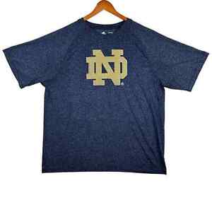 Adidas Climalite Notre Dame Fighting Irish Logo T-Shirt Size Mens XL