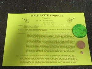 Ickle Pickle Nickel Shrinking Nickel Magic Trick - Picture 1 of 2