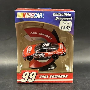 NASCAR Collectible Ornament #99 Carl Edwards Office Depot Car 99 TREVCO - Picture 1 of 6