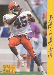PROLINE-LIVE Qadry Ismail RC VIKINGS DOLPHINS SAINTS RAVENS Syracuse ORANGE - Picture 1 of 1