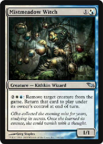 MISTMEADOW WITCH X4 4 4X Shadowmoor MTG Magic the Gathering Cards DJMagic - Image 1 of 1