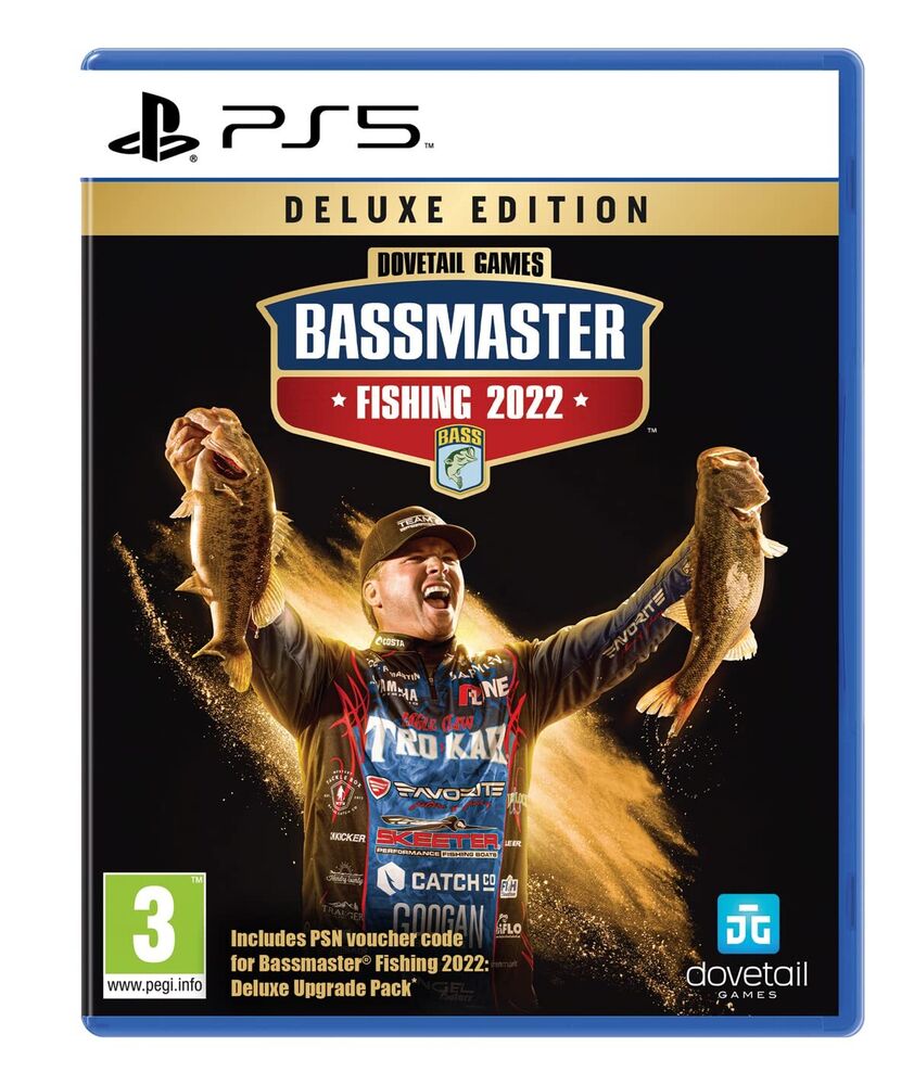 Bassmaster Fishing 2022 Deluxe (PS5) (PS5) (Sony Playstation 5)