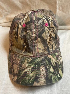 Signatures Women's Camo And Pink Strap Back Cap Hat Adult Adjustable  - Picture 1 of 7