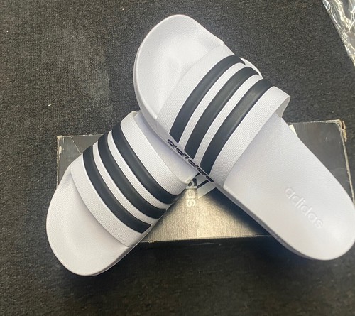 Scivoli Adidas Adilette Shower Cloud bianco core nero taglia: 13 14 unisex