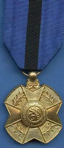 Belgium Order of Leopold Medal - Foto 1 di 2