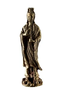 Kuan yin - Amulette Thailande - Figurine Bouddha - Compassion #305 D29 - Picture 1 of 5