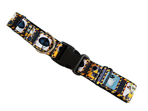 Buckle-Down Martingale Dog Collar Wall-E & Eve Large 1.5" Wide 18-32" Neck