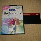 GOLFAMANIA  - Rare Boxed Sega Master System Game