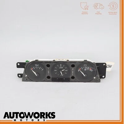 97-02 Jaguar XK8 XKR X100 tablero de instrumentos batería de presión de aceite reloj medidor grupo OEM Foto 1 de 4