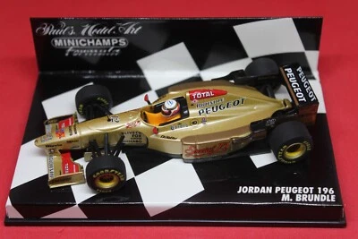 1/43 Jordan Peugeot 196 (1996) - #12 M. Brundle - MINICHAMPS - Immagine 1 di 3