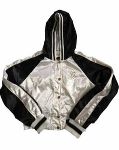 Vintage Y2k Southpole hooded Track Jacket  Zip-Up Crop South Pole Hip Hop - Picture 1 of 22